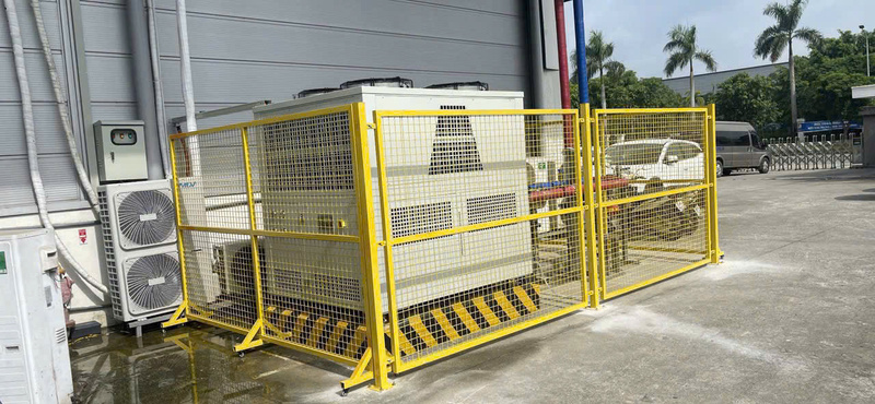 Khung vách ngăn nhà xưởng, khung ngăn sân bóng Pickerball - Lưới Thép ATN Steel - Công Ty TNHH Lưới Thép ATN Steel